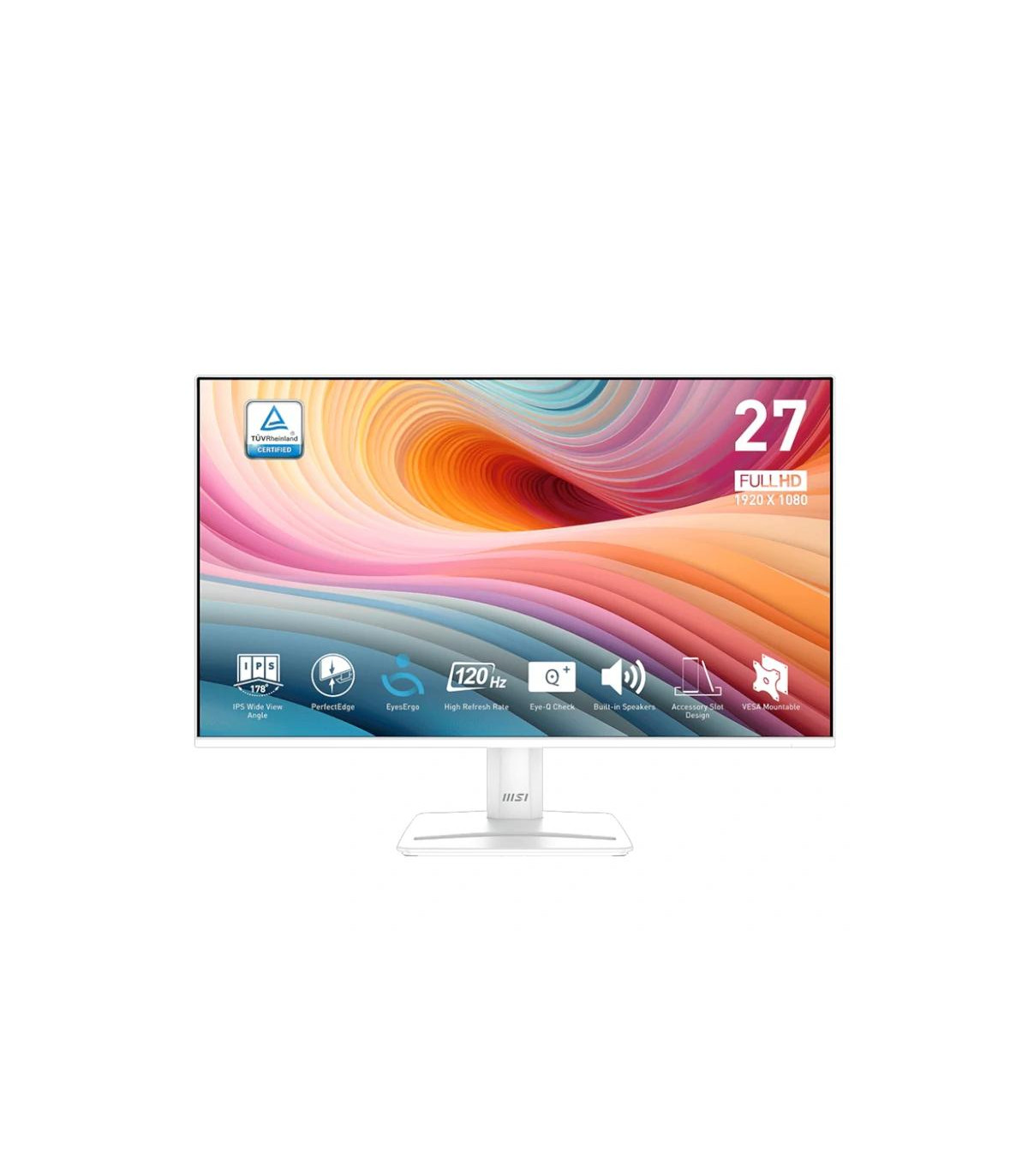 MSI MP275W E2 Monitor 27" IPS 120Hz VGA HDMI MM bc