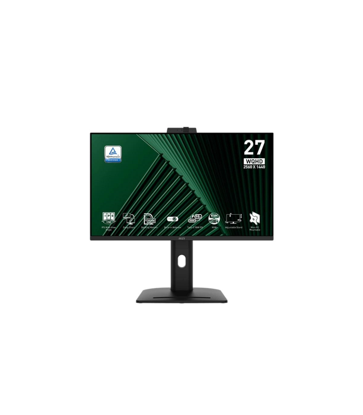MSI MP275QPDG Monitor 27"100h WCam AA MM Docking