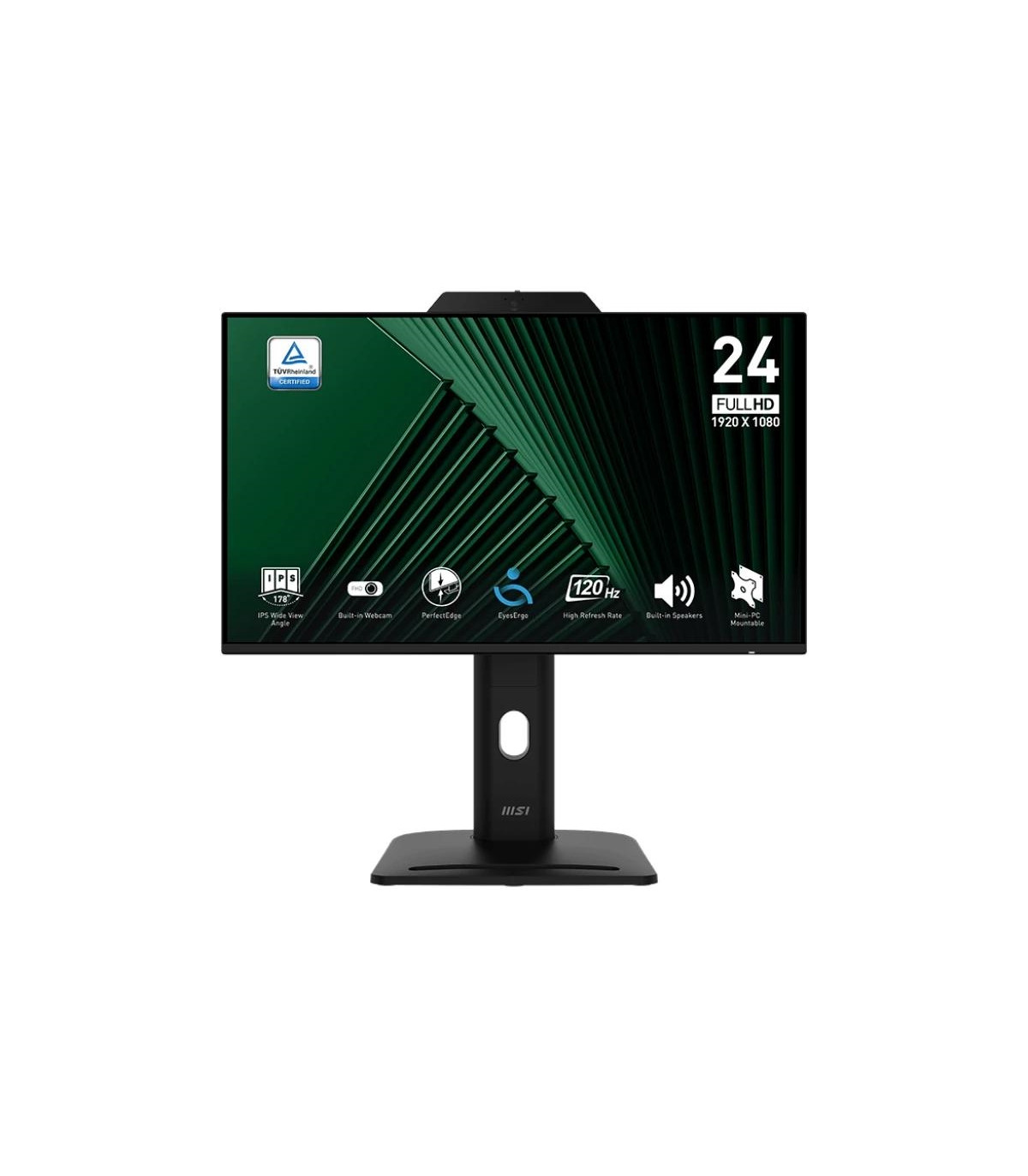 MSI MP242PMG Monitor 23.8" IPS 120h  DP Wcam MM AA