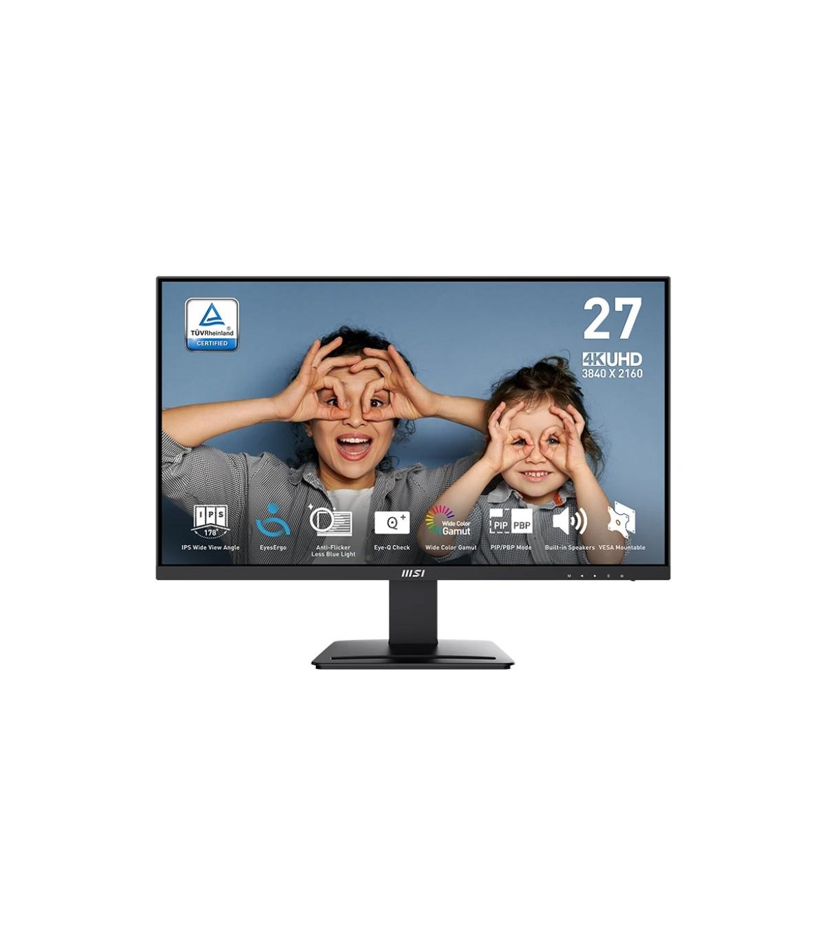 MSI MP273U Monitor 27" IPS 4K 2xHDMI DP MM