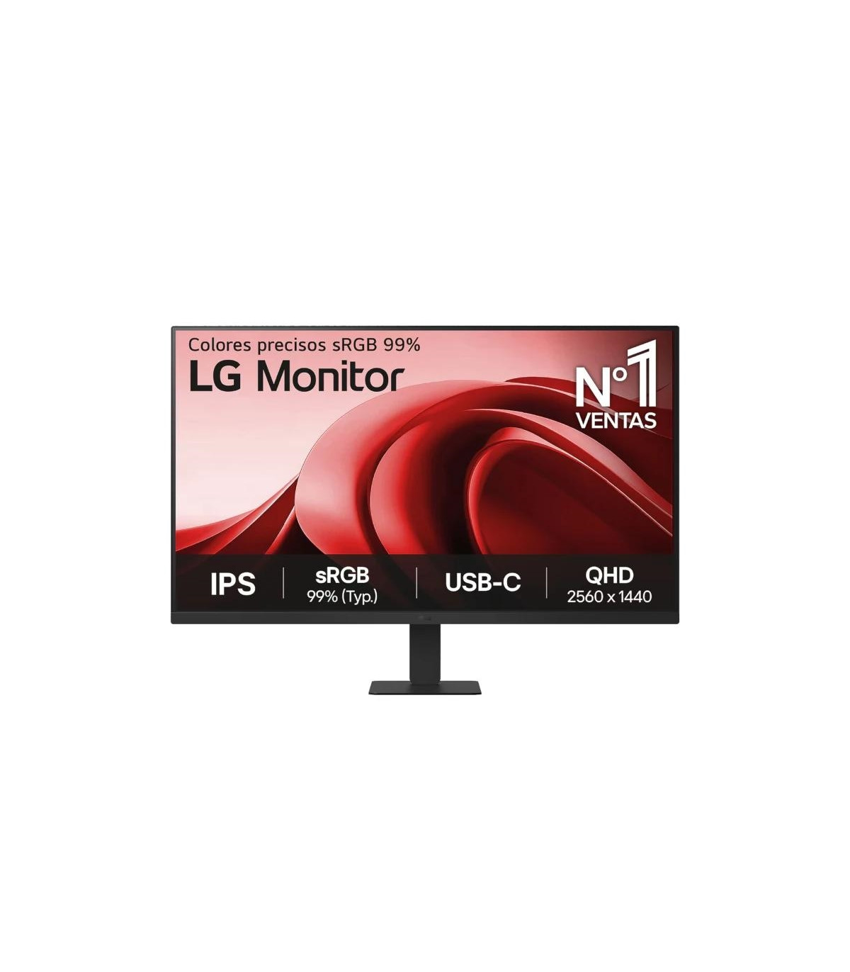 LG 32U631A-B Monitor 32" IPS QHD 100hz HDMI USB-c