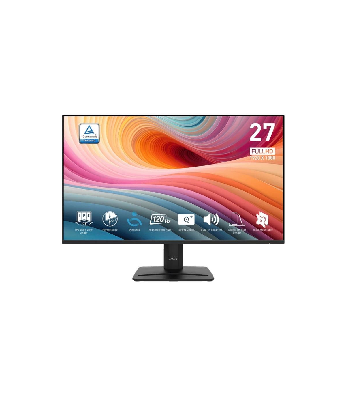 MSI MP275 E2 Monitor 27" IPS 120Hz VGA HDMI DP MM