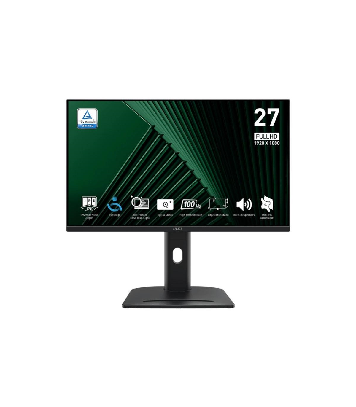 MSI MP275PG Monitor 27"100h VGA HDMI DP  MM AA