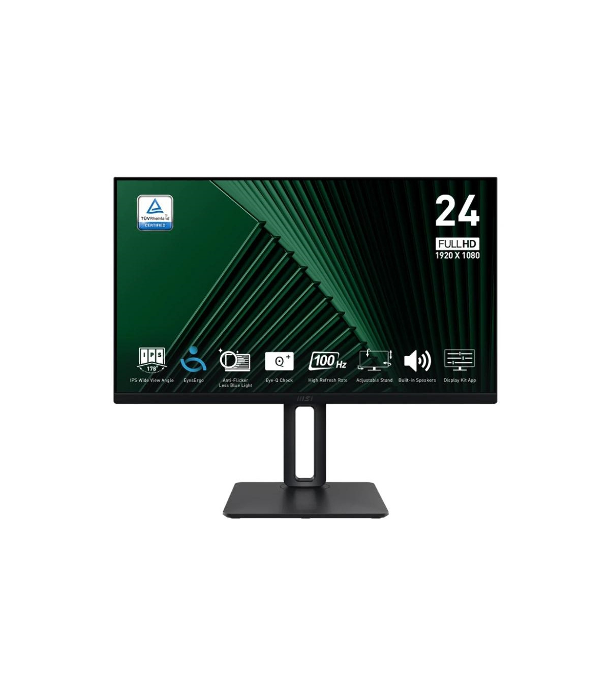 MSI MP245PG Monitor 23.8"100h VGA HDMI DP MM AA