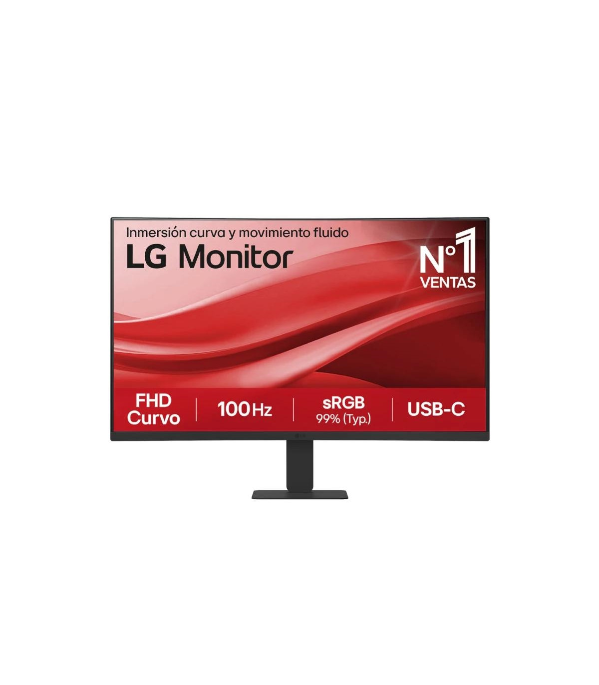 LG 27U421A-B  monitor 27" FHD 1xHDMI curvo