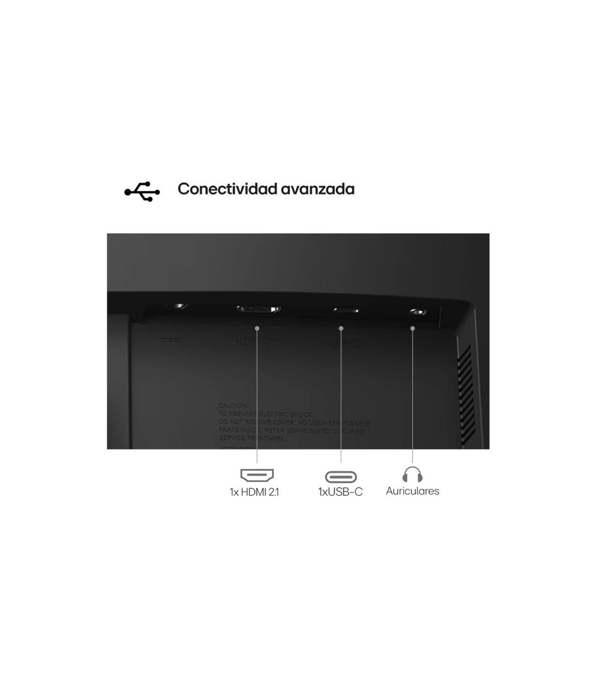 LG 27U421A-B  monitor 27" FHD 1xHDMI curvo