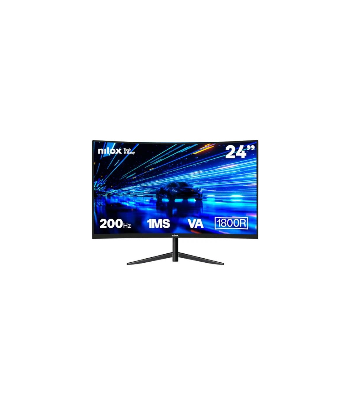 NILOX NXM24CRV2001 Monitor 24"VA200Hz HDMI DP Curv