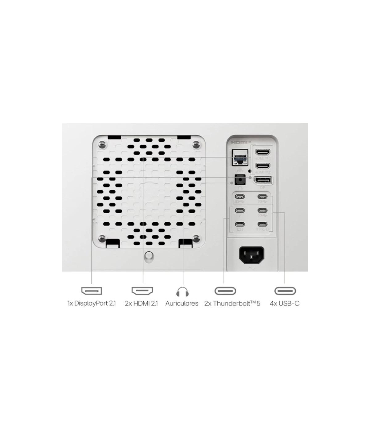 LG 40U990A-W Monitor 40" Nano IPS 5K 120Hz 5ms MM