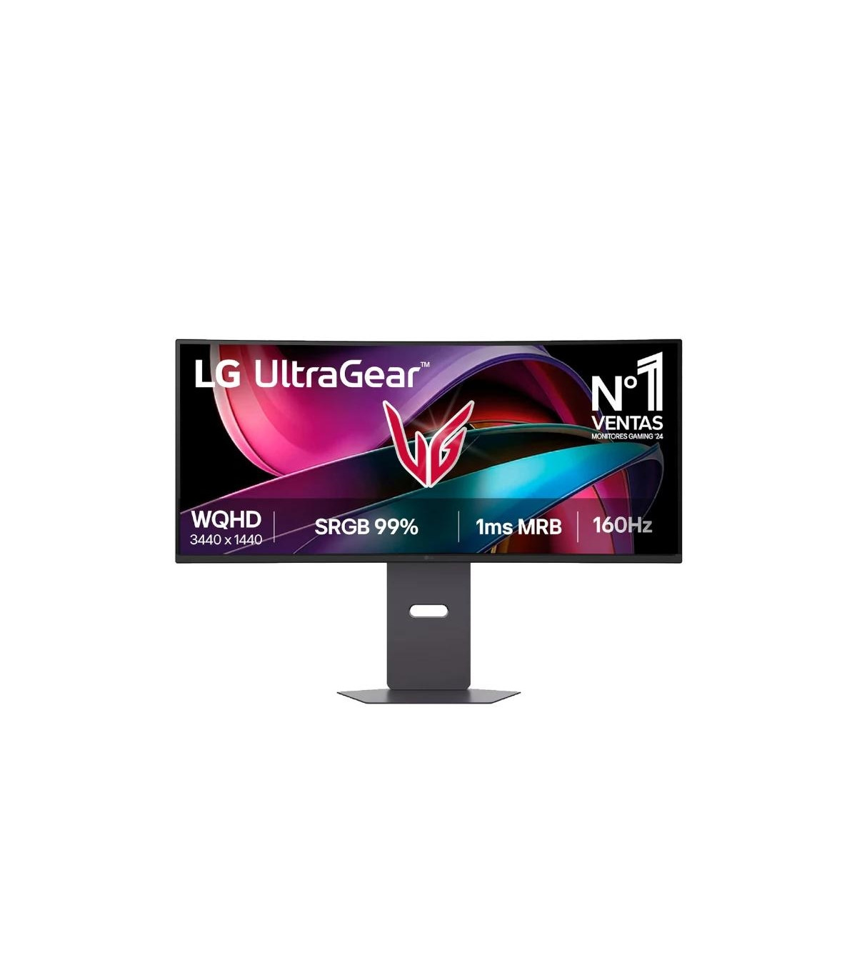 LG 34G600A-B  Monitor34"WQHD 160h 1m DP HDMI AA cu