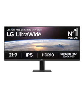 LG 34U511A-B  Monitor 34" WFHD 1ms LED IPS Negro