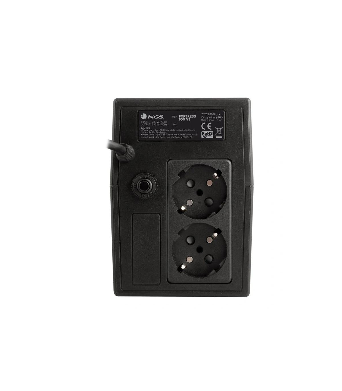 NGS Sai FORTRESS 900V3, UPS 360W - AVR 2 SHUCKO