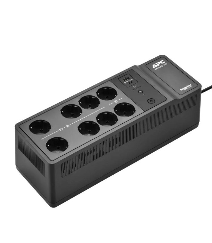 APC Back-UPS  1050VA/600W 8 tomas Schuko USB A+C
