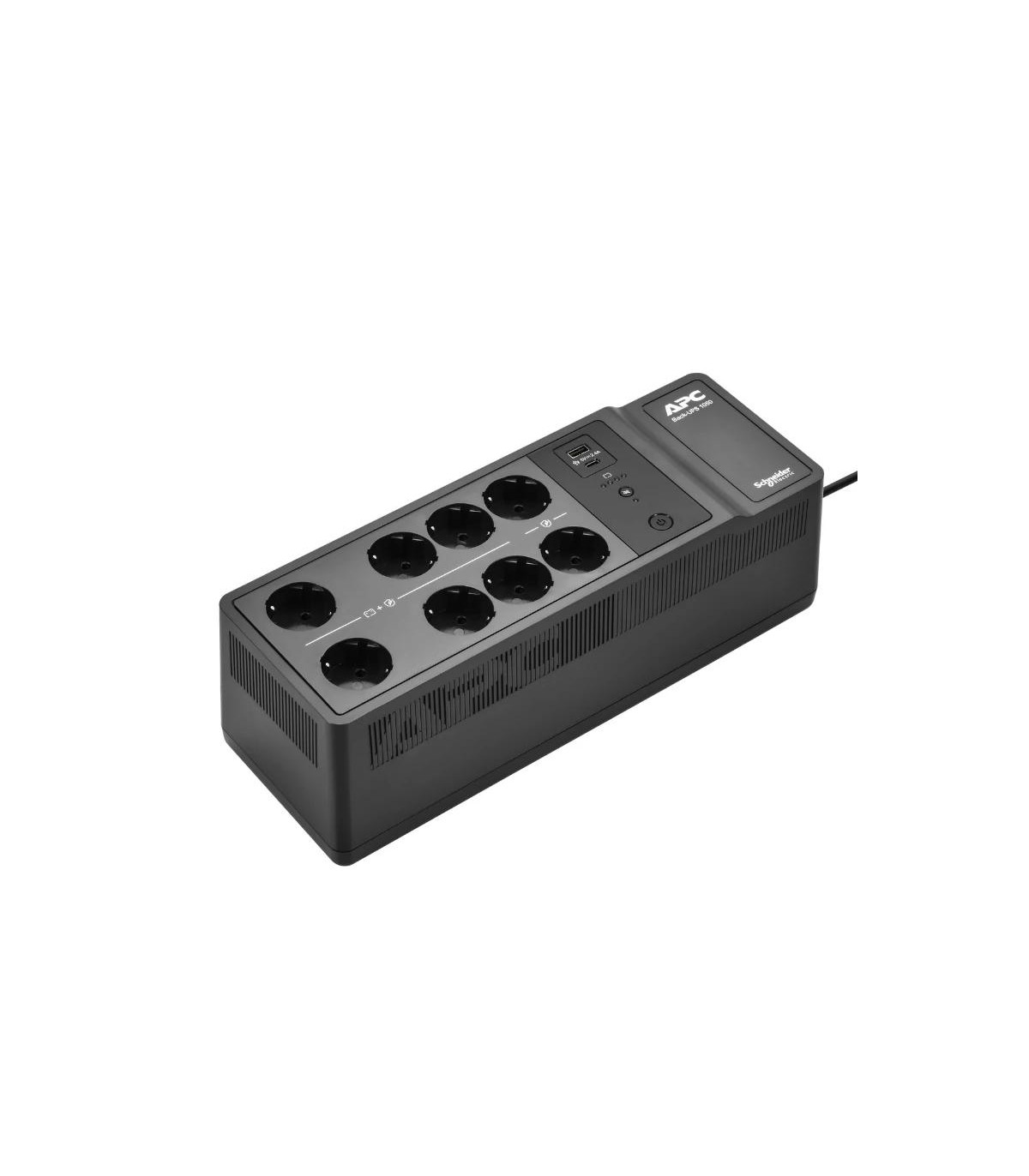 APC Back-UPS  1050VA/600W 8 tomas Schuko USB A+C