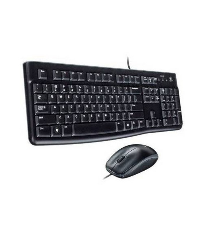 Logitech MK120 Teclado + Ratón óptico 1000dpi USB