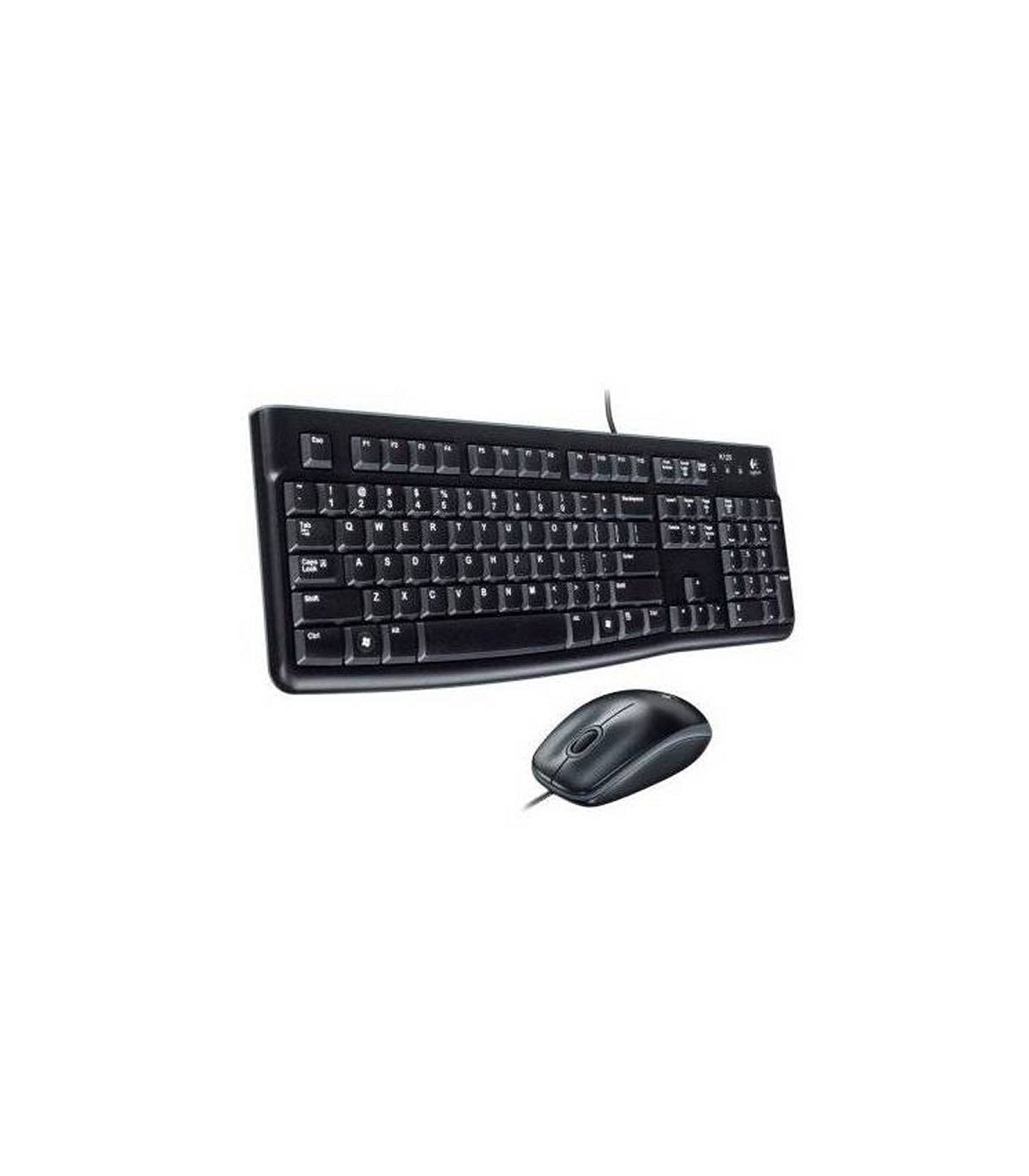 Logitech MK120 Teclado + Ratón óptico 1000dpi USB