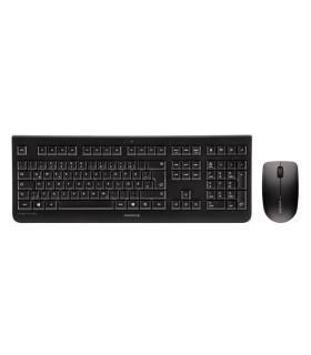 Cherry Teclado+Ratón Inalámbrico Inglés DW3000 Neg