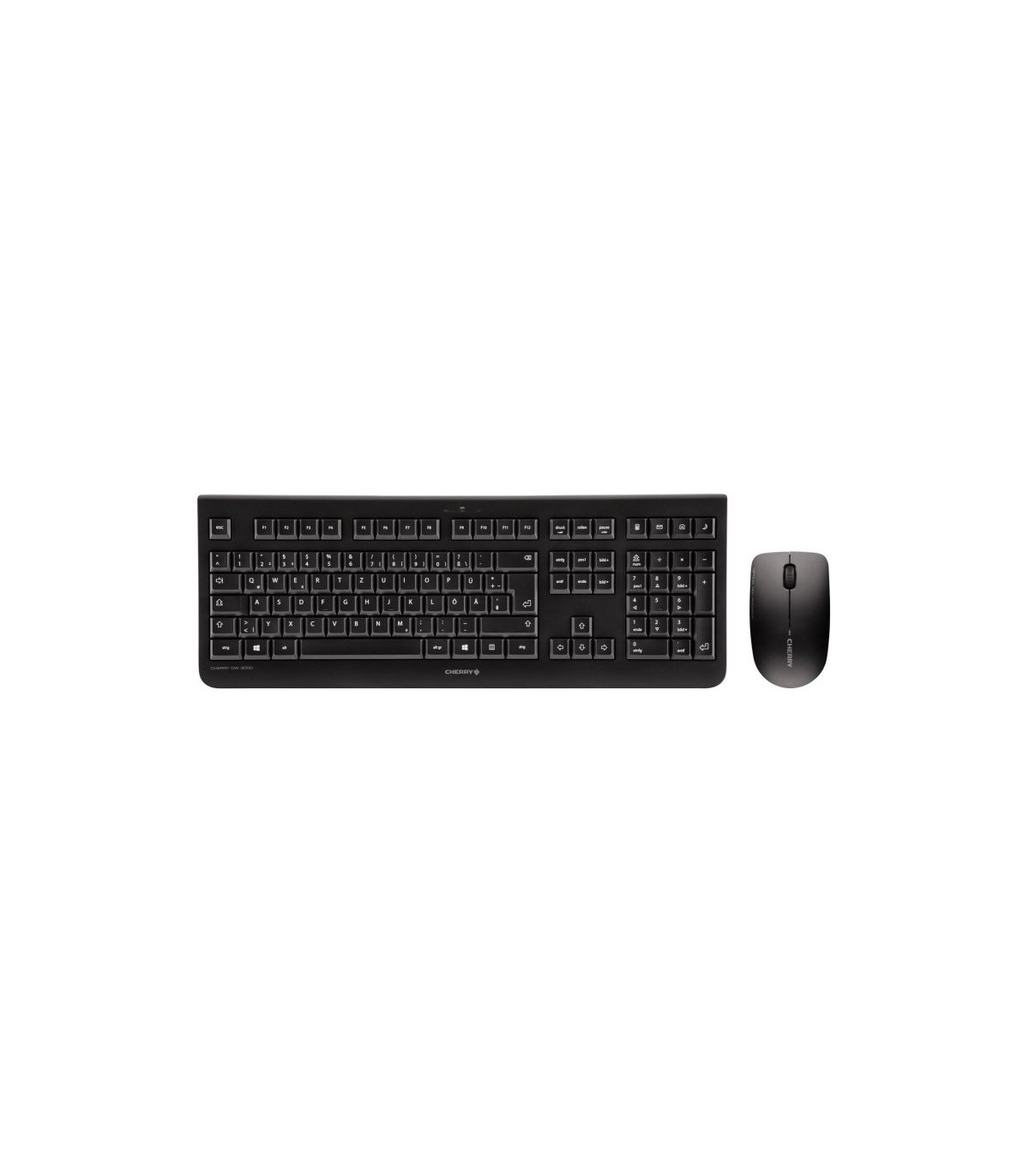 Cherry Teclado+Ratón Inalámbrico Inglés DW3000 Neg