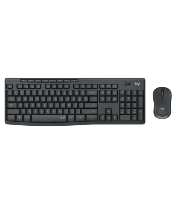 Logitech MK295 Teclado y raton inalambrico Negro
