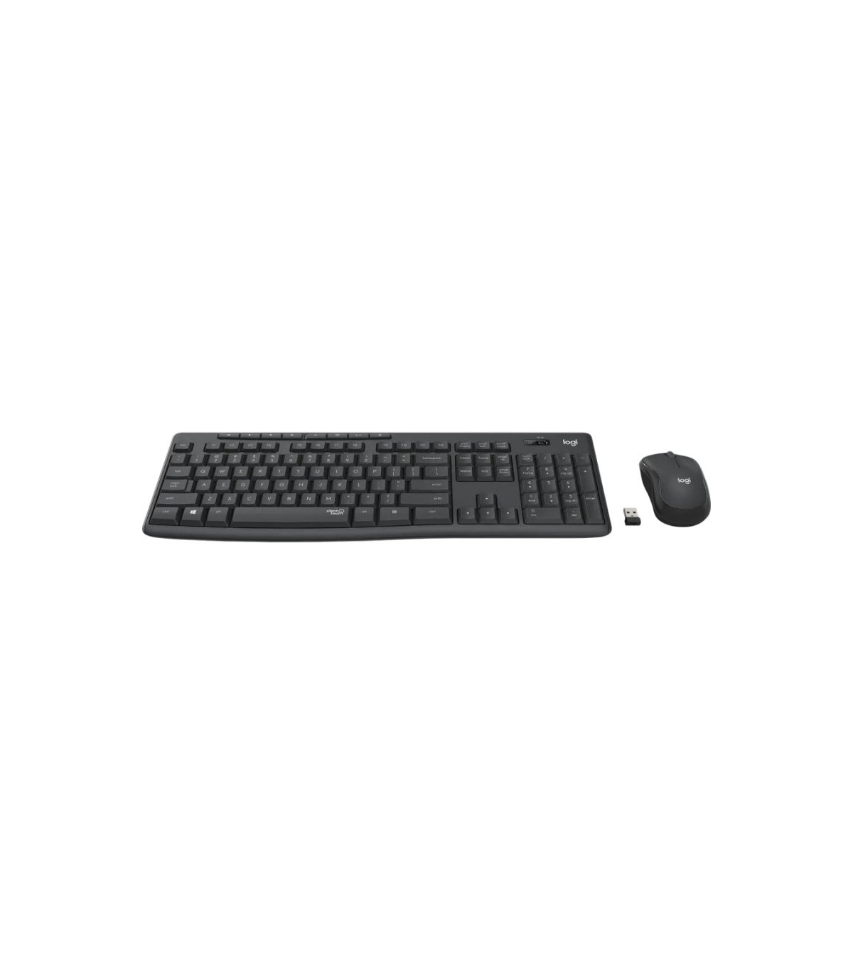 Logitech MK295 Teclado y raton inalambrico Negro