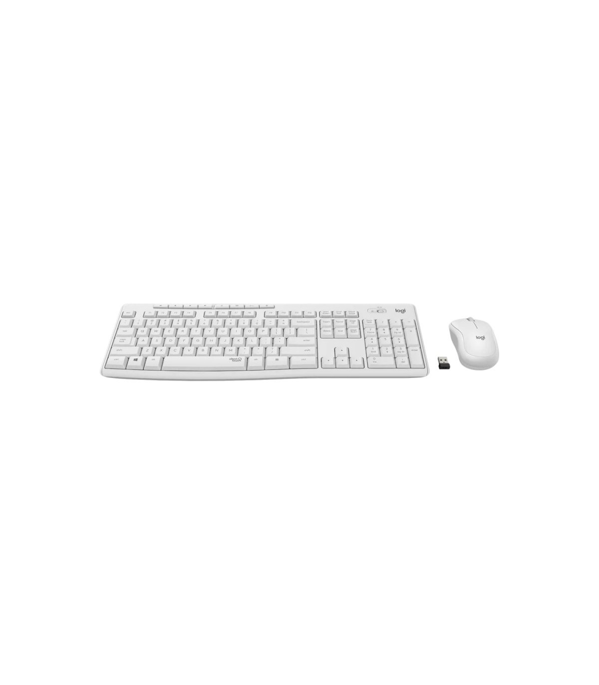 Logitech MK295 Teclado y raton inalambrico Blanco