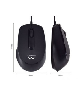 Ewent EW3006 kit teclado+ raton escrit. silenciosa