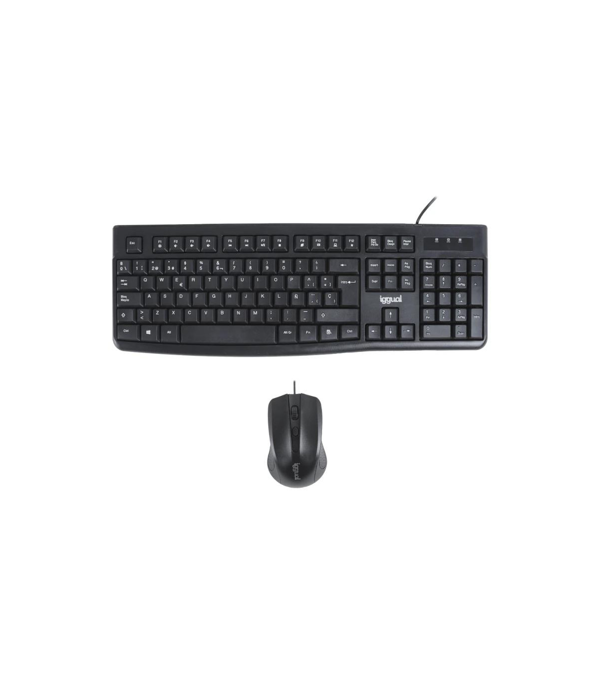 iggual Kit teclado y ratón CMK-BUSINESS2 negro