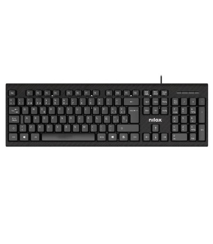 NILOX Kit Teclado+raton NXKME0011 Usb NEgro