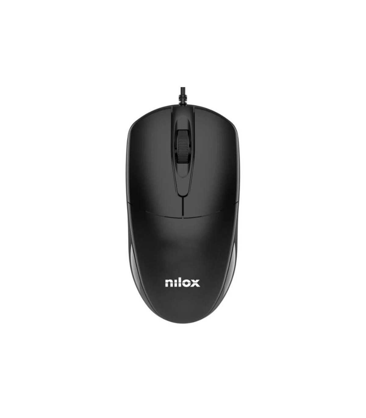 NILOX Kit Teclado+raton NXKME0011 Usb NEgro