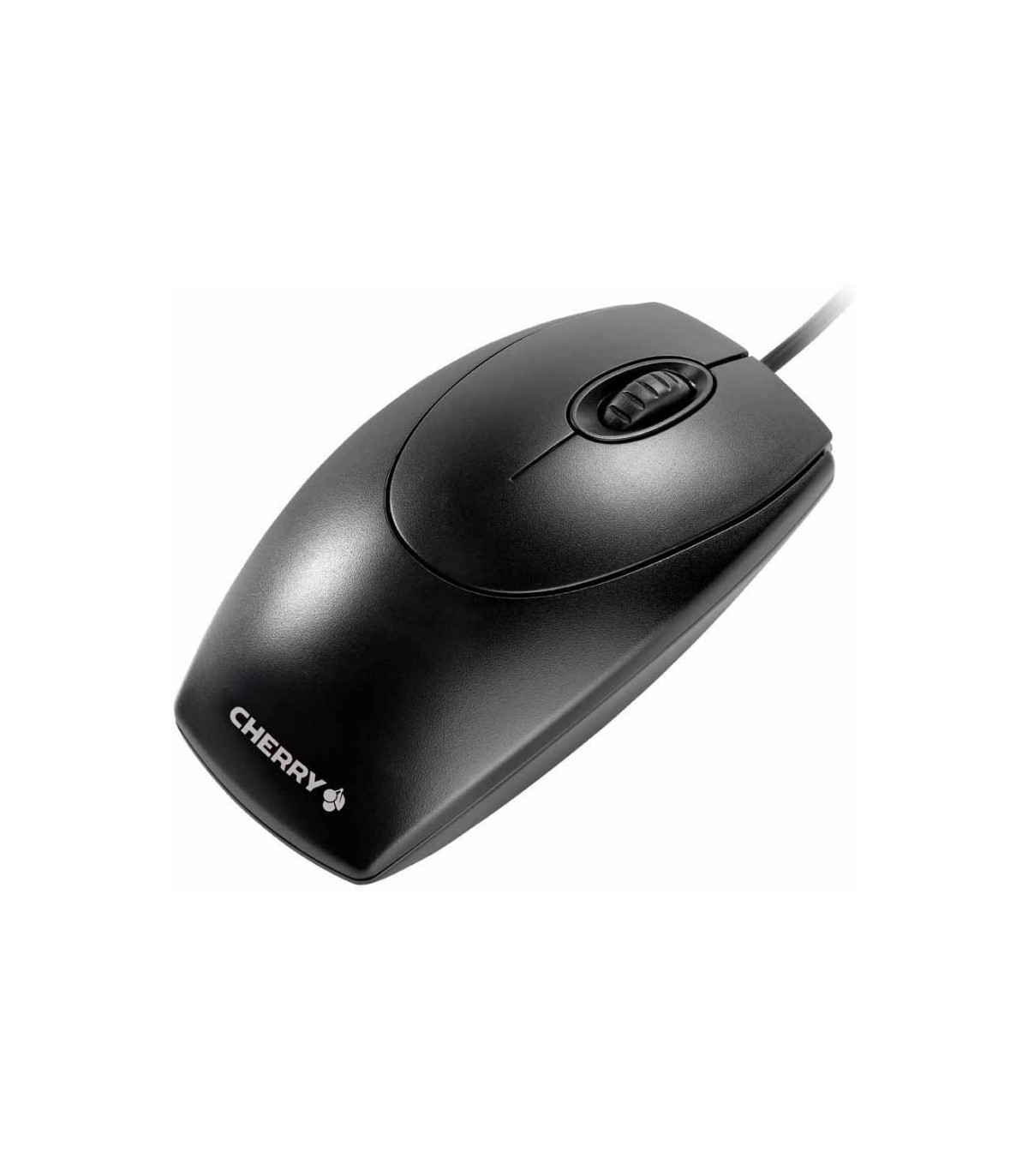 Cherry Ratón óptico Negro PS/2-USB