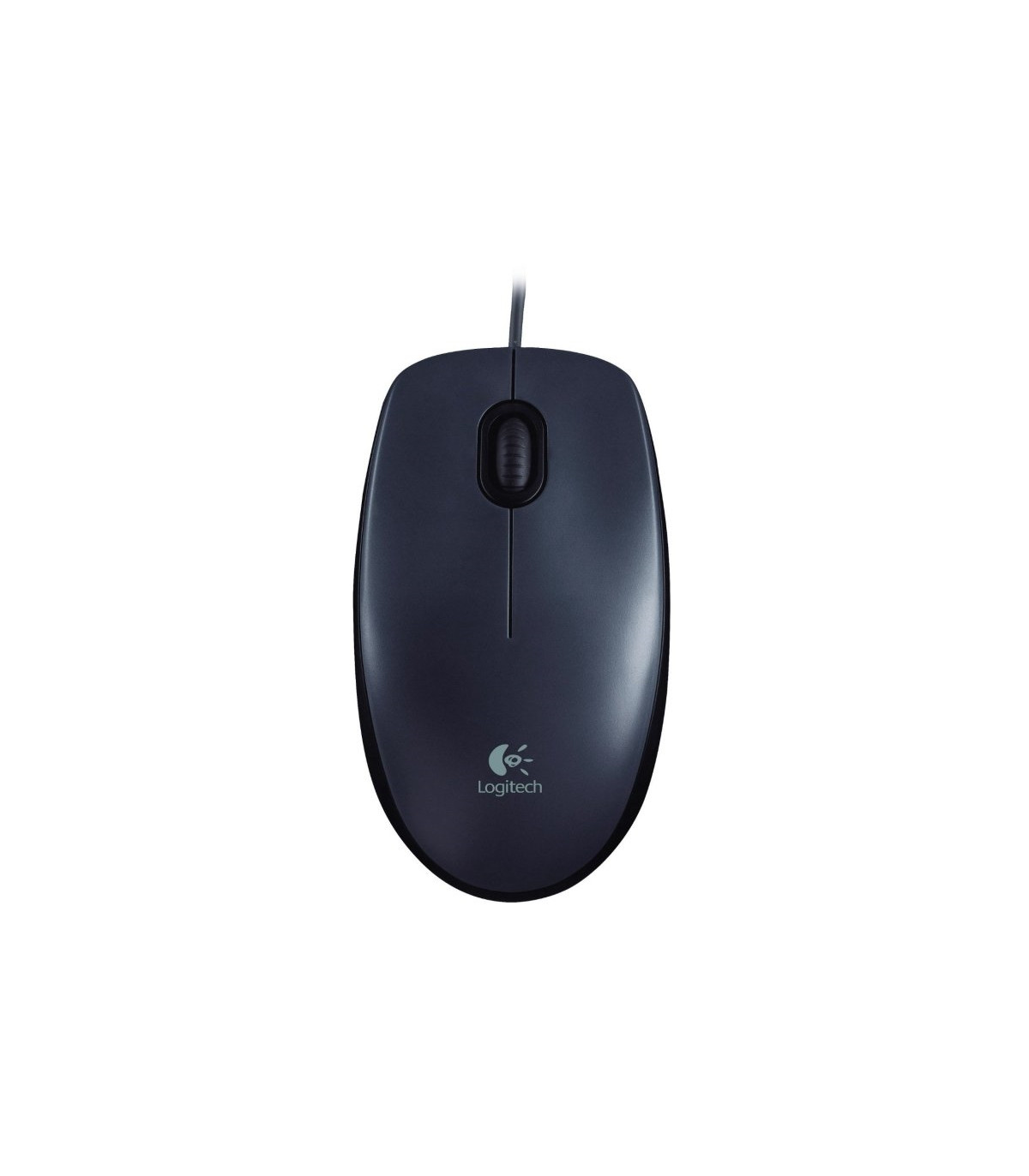 Logitech M90 ratón óptico 1000dpi USB negro