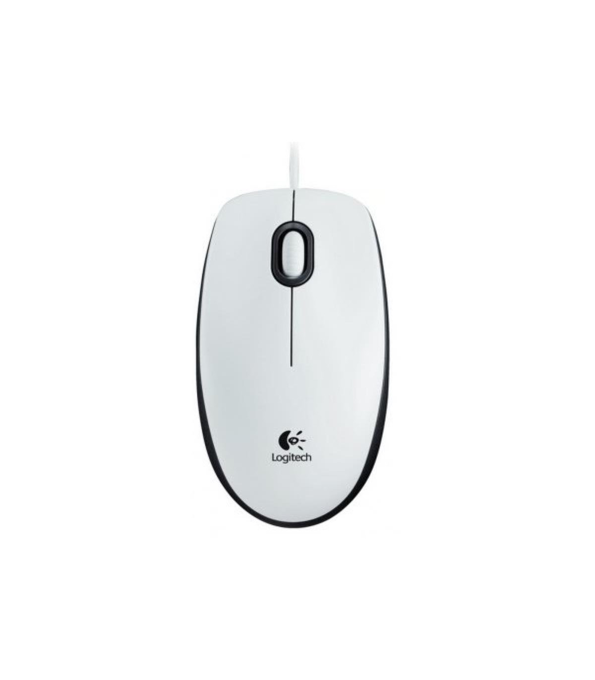 Logitech B100 Ratón Blanco OEM