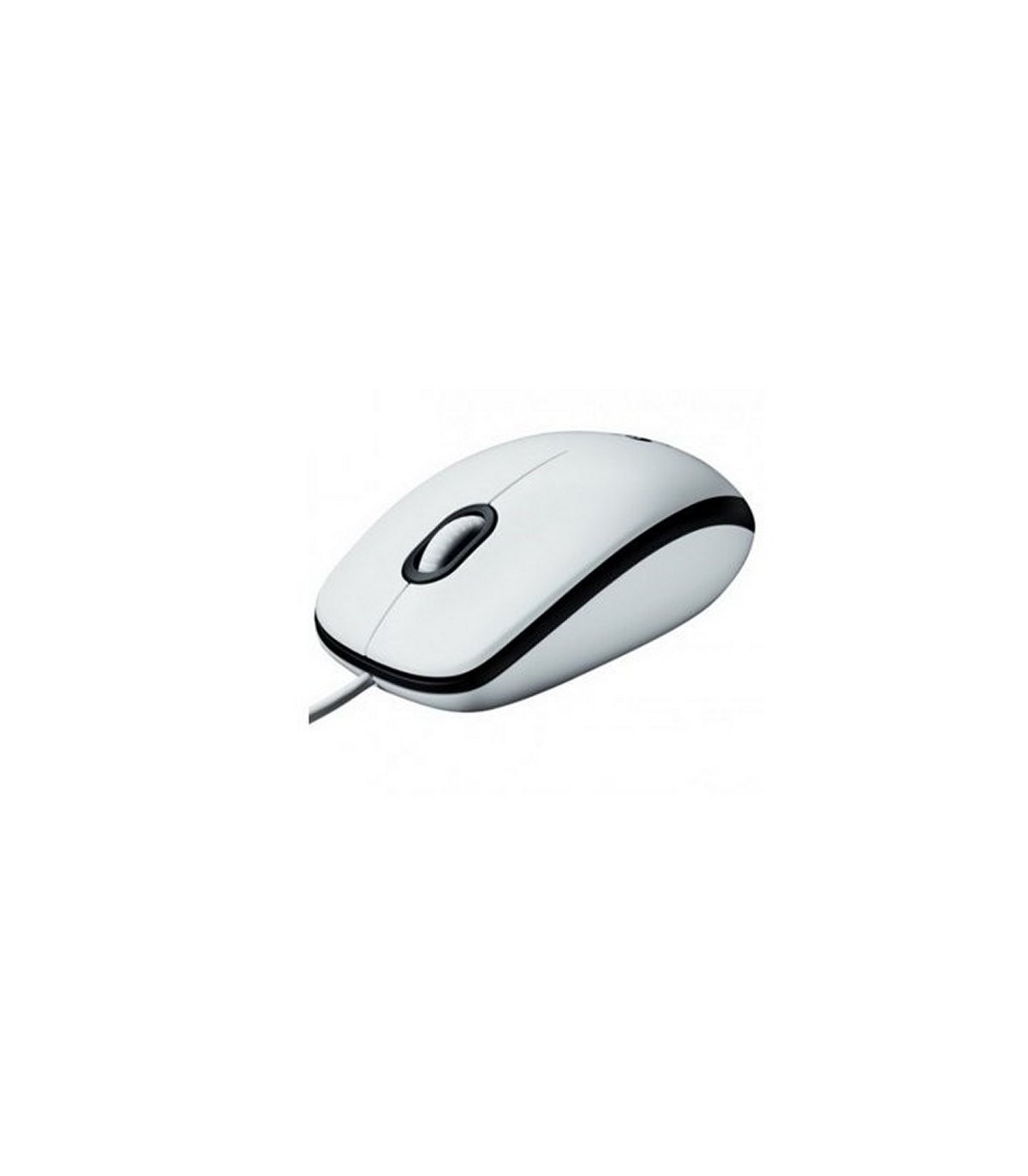 Logitech B100 Ratón Blanco OEM