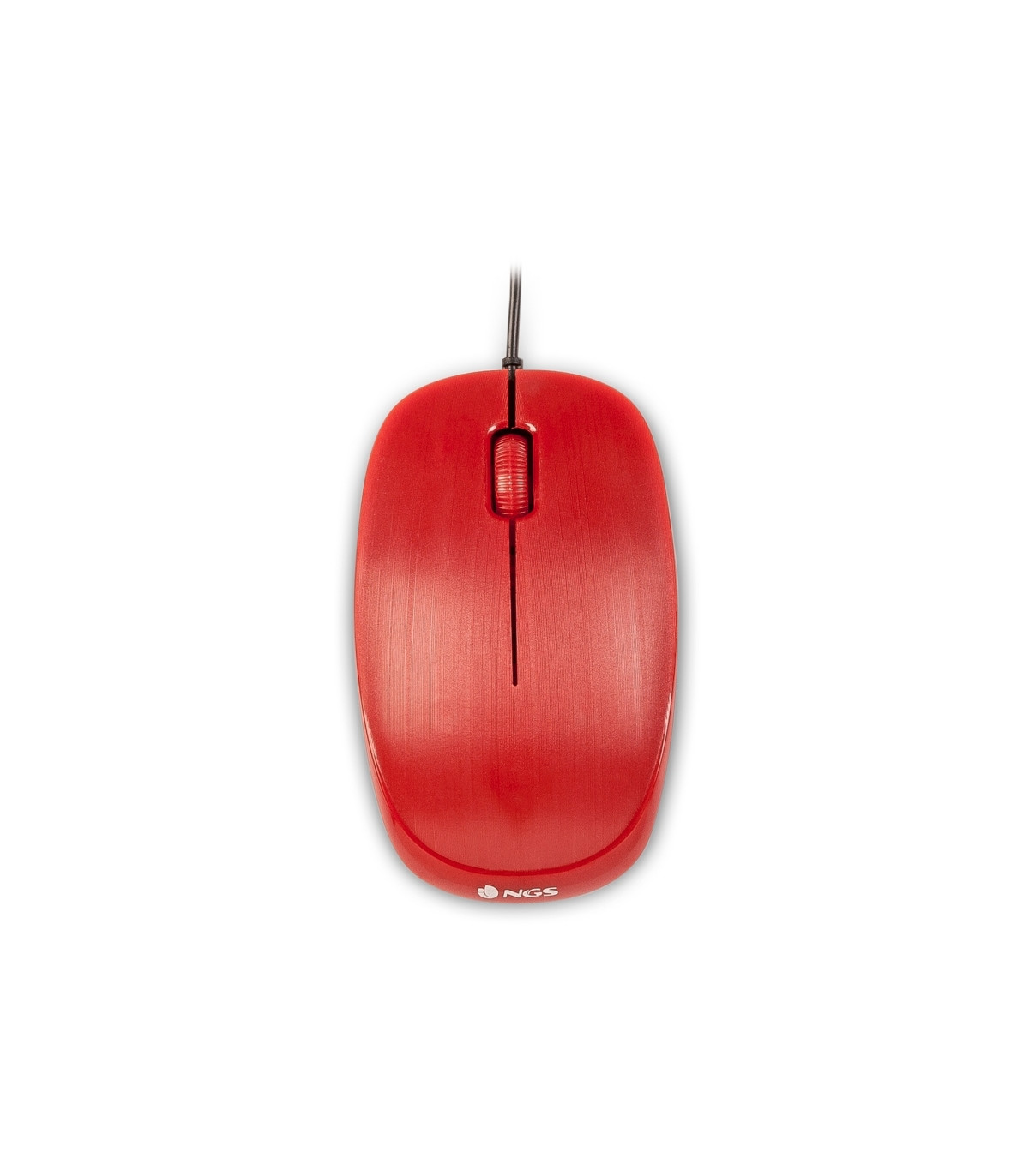 NGS Raton óptico Redflame 1000 Dpi Rojo