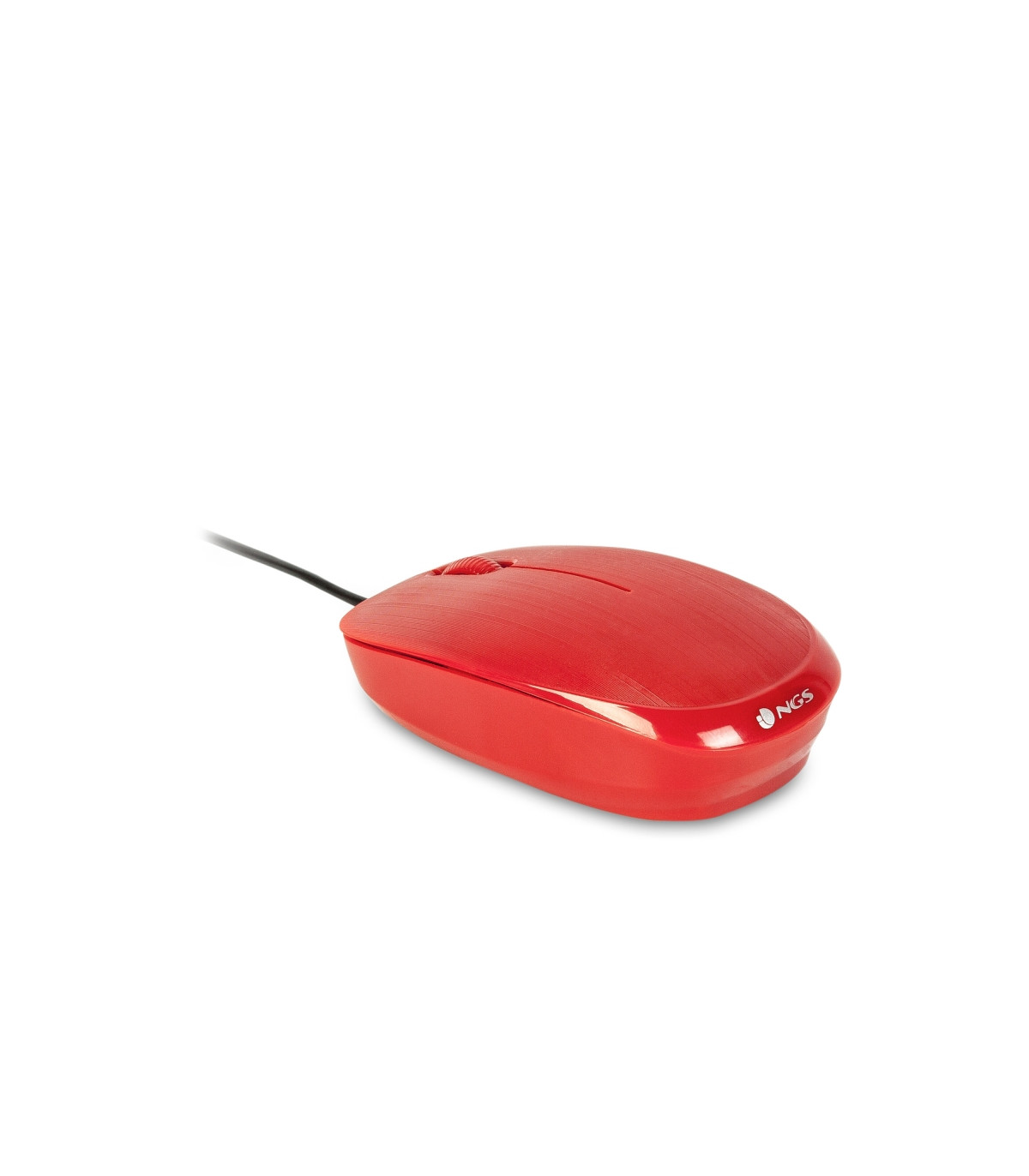 NGS Raton óptico Redflame 1000 Dpi Rojo