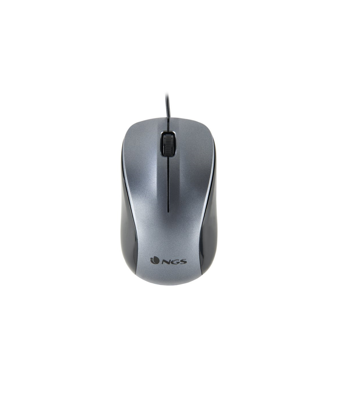 NGS Ratón Óptico WIRED GRAY