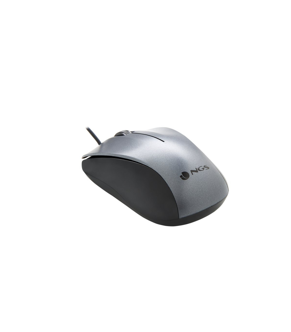NGS Ratón Óptico WIRED GRAY