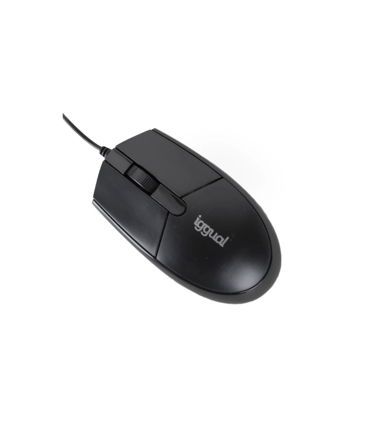 iggual Ratón óptico COM-BASIC3-800DPI negro