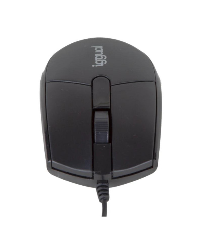 iggual Ratón óptico COM-BASIC3-800DPI negro