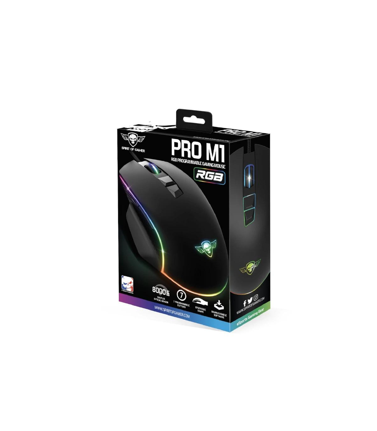 Spirit of Gamer Raton Souris Pro M1