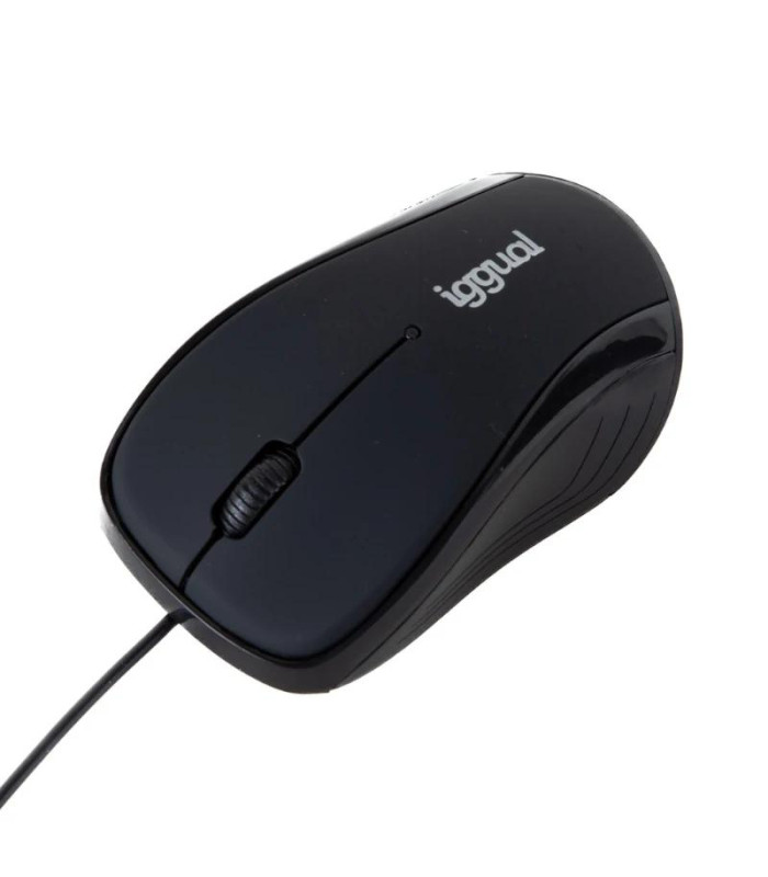 iggual Ratón óptico XS-KIDS-1600DPI negro