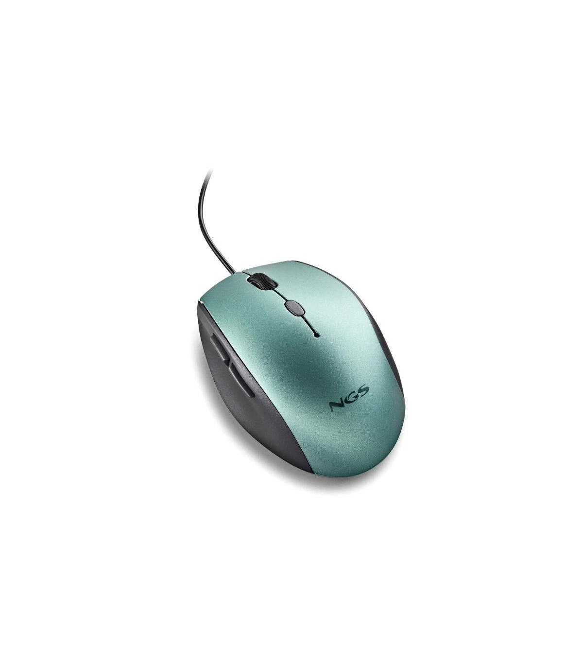 NGS WIRED ERGO SILENT MOUSE + USB TYPE C ADAPT ICE