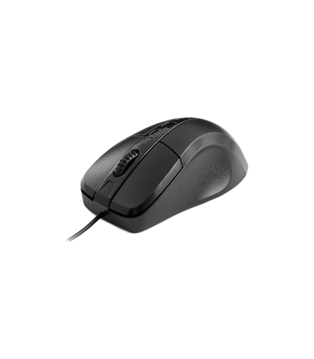 Nilox Ratón Óptico MOUSB1001 1000 dpi Negro