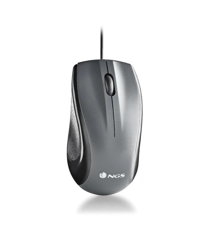 NGS Ratón Musk Láser Cable 1200 DPI