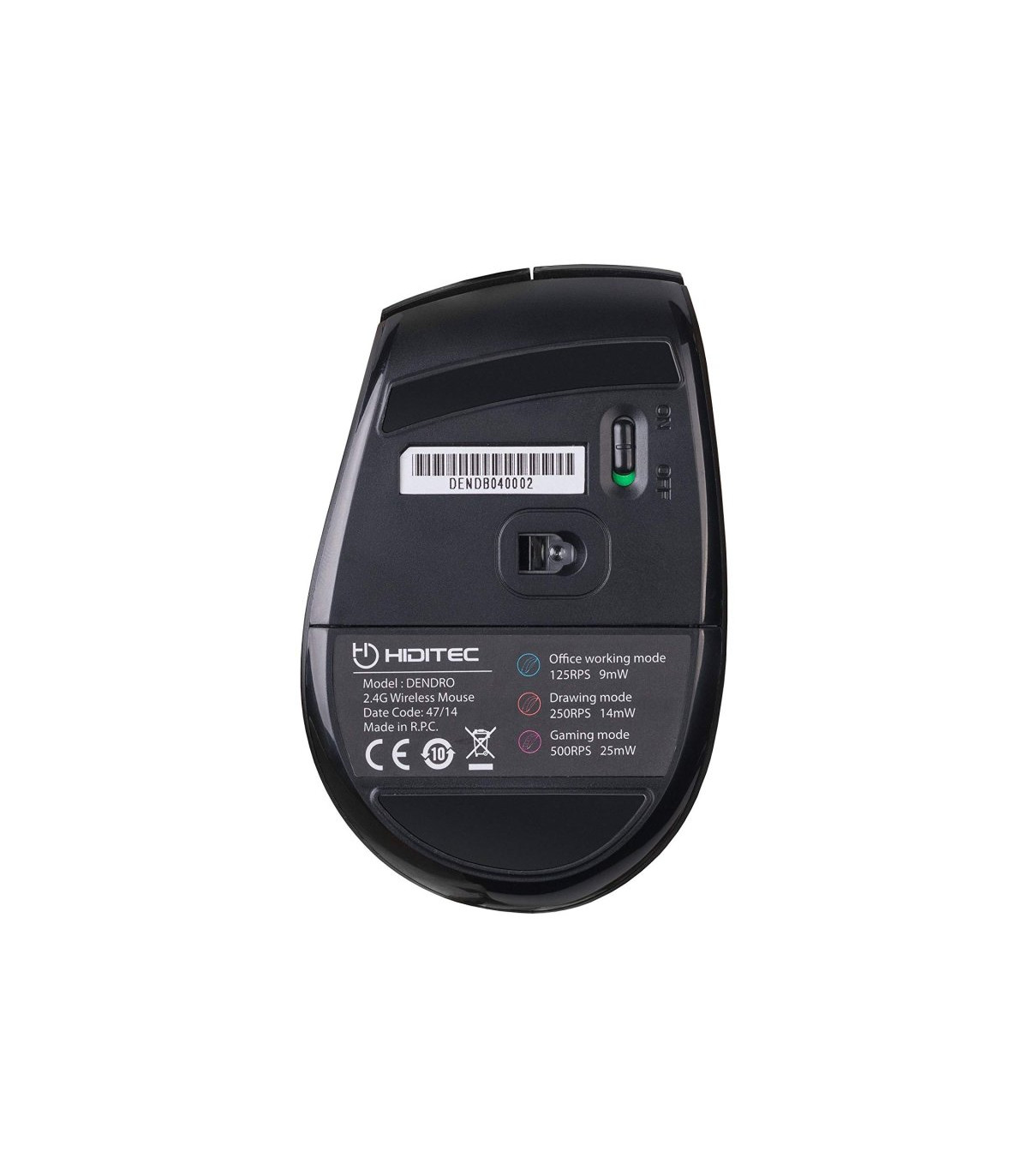 Hiditec Ratón Inalámbrico Dendro Avago A3000 Progr