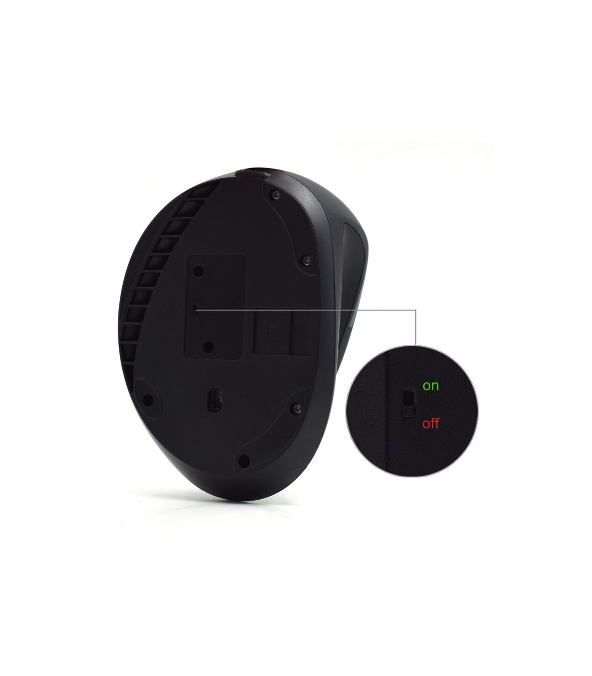 Ewent EW3158 Ratón Wireless Vertical 1600 dpi