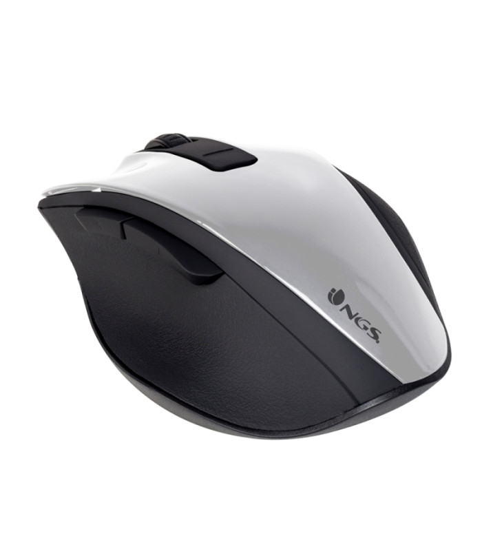 NGS Ratón Inalámbrico 2.4 GHz BOWWHITE 16000DPI Bl
