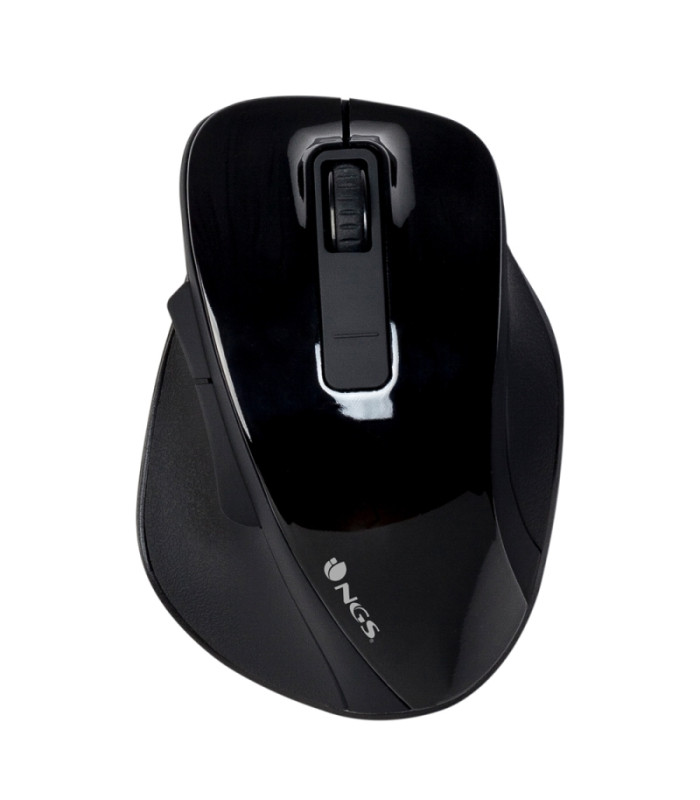 NGS Ratón Inalámbrico 2.4 GHz BOWBLACK16000DPI Neg