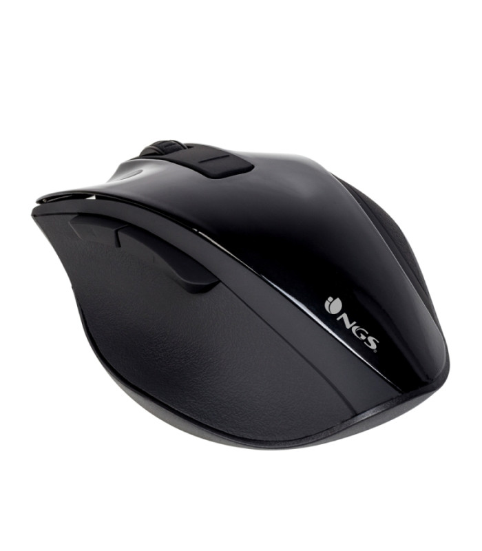 NGS Ratón Inalámbrico 2.4 GHz BOWBLACK16000DPI Neg