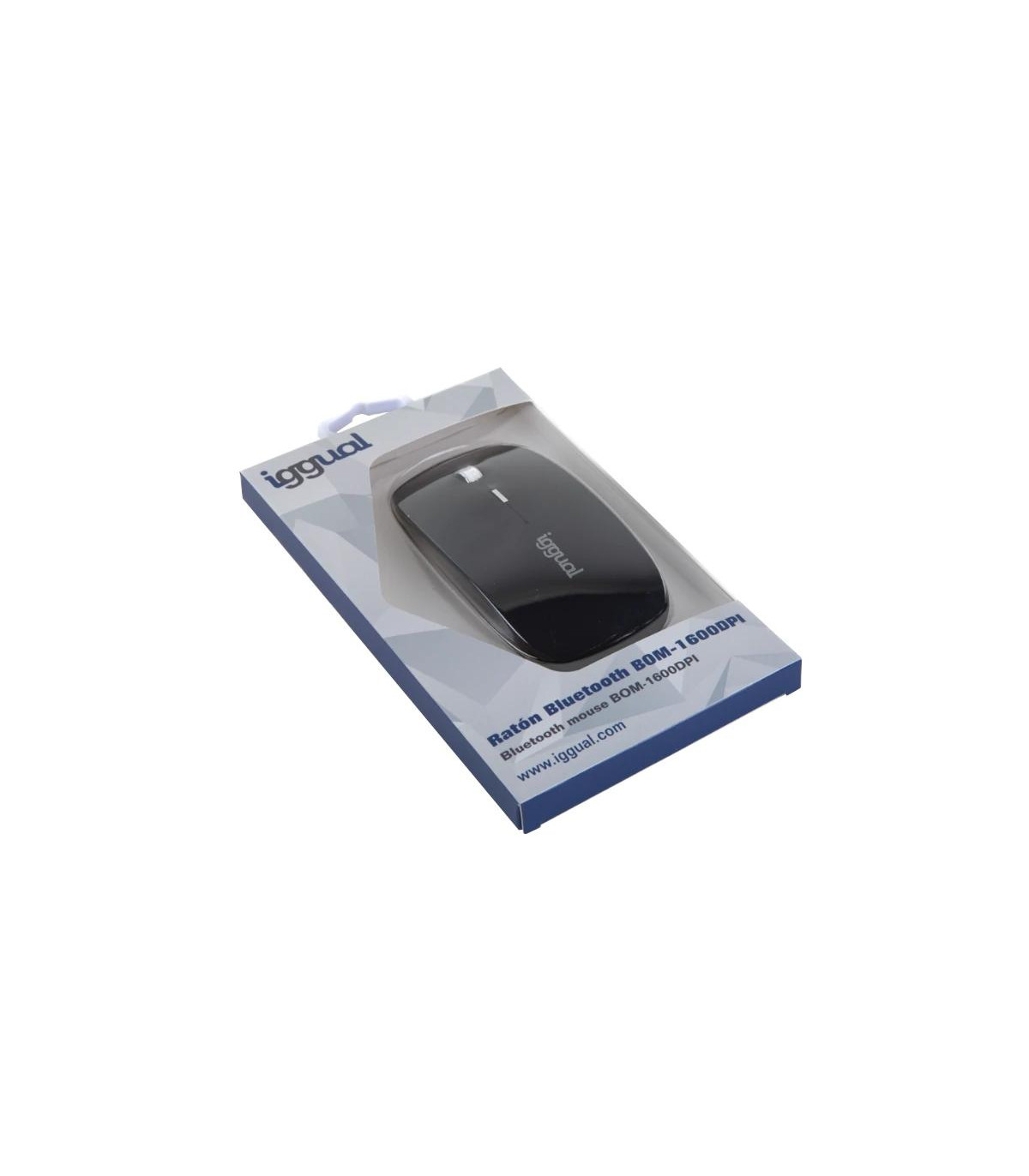 iggual Ratón Bluetooth BOM-1600DPI negro
