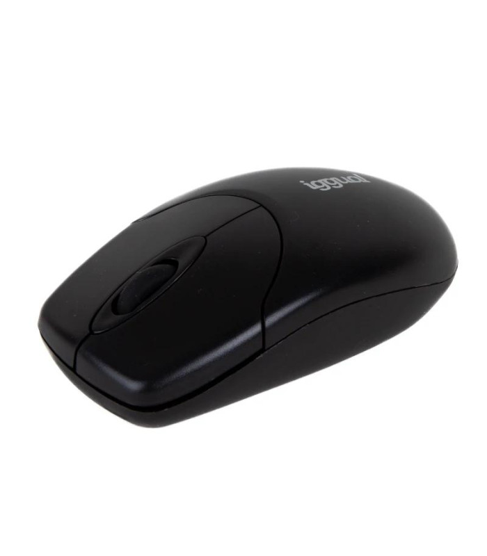 iggual Ratón inalámbrico WOM-BASIC2-1000DPI negro